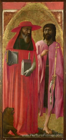 St Jerome et St John the Baptist