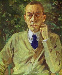 Portrait du compositeur Sergei Rachmaninov