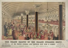 Grand Salon de Hudson River Steamboat Drew