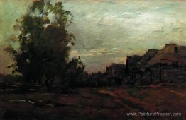 Village. Crépuscule.