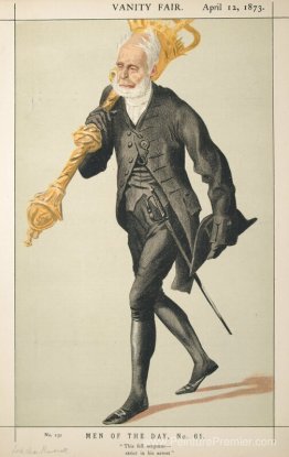 Hommes du jour n ° 610 Caricature de LT Col Lord Charles James F