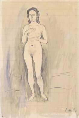 Nude féminine (étude pour "vérité")