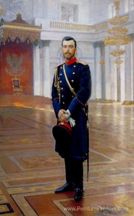 Portrait de Nicholas II le dernier empereur russe