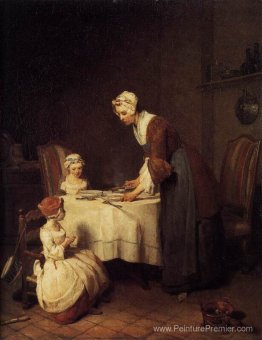 La prière avant le repas