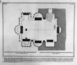 Les antiquités romaines, t. 3, planche xxi. Plan des chambres fu