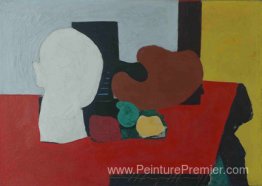 Nature morte (rouge et jaune)