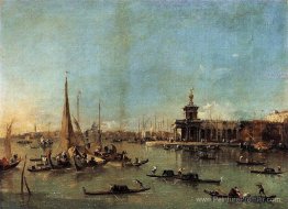 Venise: Le Dogana avec la Giudecca