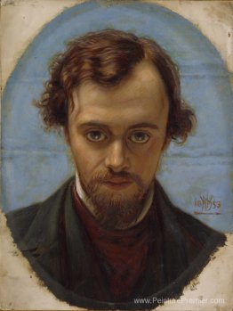 Portrait de Dante Gabriel Rossetti