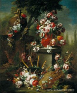 Vase et fleurs