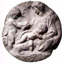 Madonna et enfant avec le nourrisson baptiste