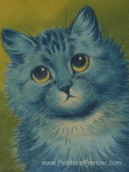 Chat bleu