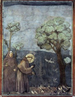 Saint François prêchant aux oiseaux