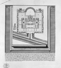 Les antiquités romaines, t. 1, plaque xlii. Plan des bains de di