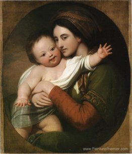 Mme Benjamin West et son fils Raphael