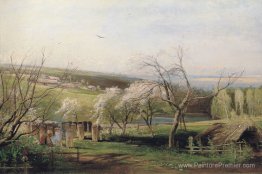 Printemps, vue villageoise