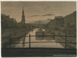 Pétersbourg. Canal de Kryukov.