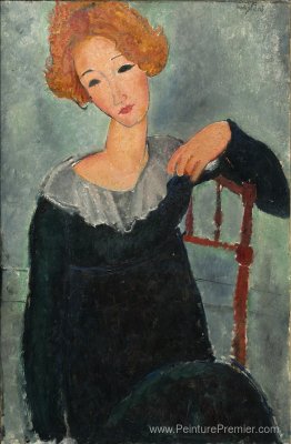 Femme aux cheveux roux