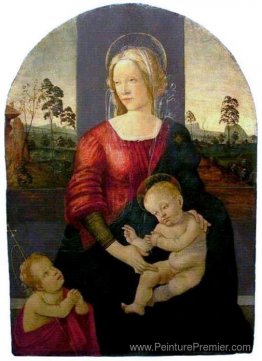 Madonna et enfant avec Saint-Jean le baptiste