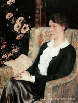 Portrait d'Evdokiya Nikolaevna Glebova, la sœur de l'artiste