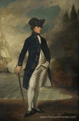 Capitaine, plus tard amiral, Sir Hyde Parker (1739–1807)