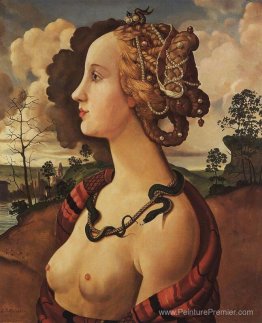 Copie de «Portrait de Simonetta Vespucci» par Piero di Cosimo