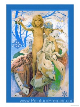 Présentation de l'affiche de la reine des neiges d'Andersen