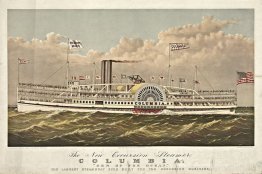 Columbia, New York Excursion Steamship, construit 1877