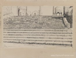 Escalier de la cour, Haram