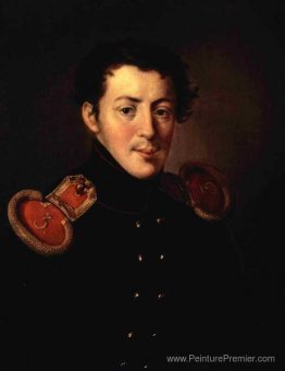 Portret Lieutenant Capitaine Ivan Vasilyevich Alymova