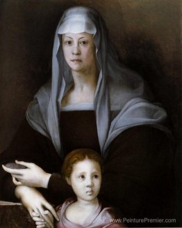 Portrait de Maria Salviati avec Giulia de Medici