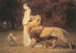 Una et lion