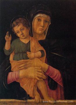 Madonna avec une bénédiction de l'enfant