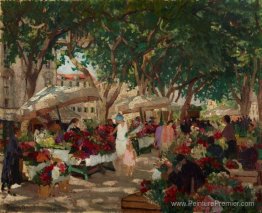 Marché des fleurs, agréable