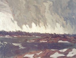 Storm de mars, baie géorgienne