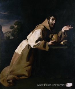 St. Francis en méditation