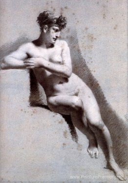 Femme nue penche