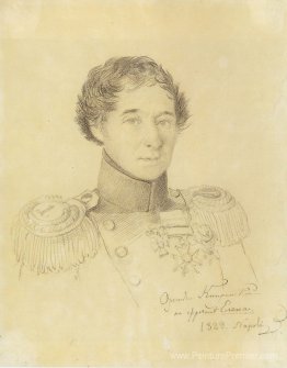 Portrait du lieutenant-commandant Nikolay Epanchin