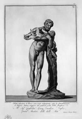 Silenus avec bacchus