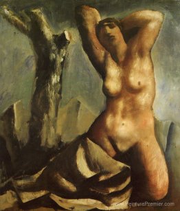 Nude avec arbre