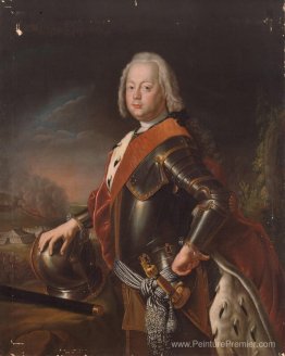 Portrait de Christian August, prince d'Anhalt Zerbst, père de Ca