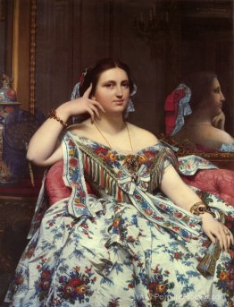 Portrait de Madame Moitessier Assis