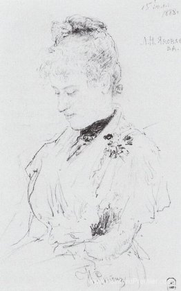 Portrait de L.N. Yakovleva