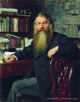 Portrait de l'historien et archéologue Ivan Egorovich Zabelin