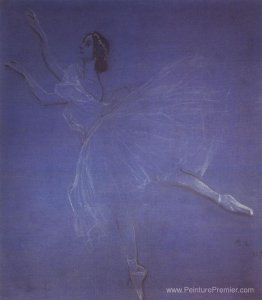 Anna Pavlova dans le ballet Sylphyde