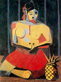 Femme à l'ananas