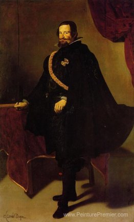 Don Gaspde Guzman, comte d'Olivares et maire du duc de San Lucla