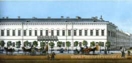 Hôtel Demidov. Fragment de "Panorama of Nevsky Prospect"