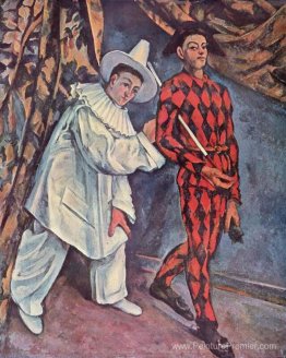 Pierrot et Harlequin (Mardi Gras)