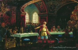 Prince Repin au banquet d'Ivan le terrible