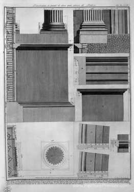 Démonstration en grandes parties de l'intérieur du panthéon